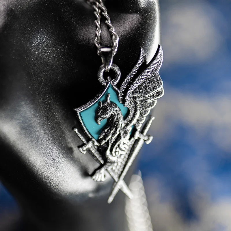 新品 ファイナルファンタジーXVI FF16 ベネディクタ ネックレス FF16 Benedikta Harman Cosplay Necklace Promise Wing Necklace Props