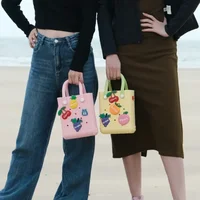 Charms Croc Beach Bag Rubber Waterproof Female Shoulder Handbag Fashion Crossbody Messenger Travel Pool Women Jibz Tote Sac Bag - Image 6