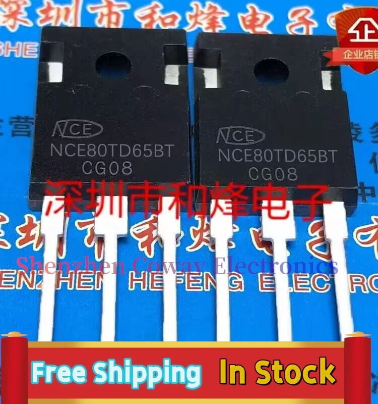 

10PCS-30PCS NCE80TD65BT TO-247 MOS 80A650V In Stock Fast Shipping