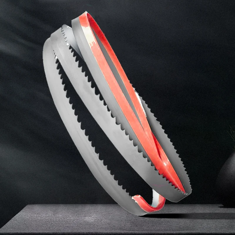 Enhanced Bi-Metal Band Saw Blades - 1/2 Width, 6-14 TPI for Hardwood and Metal Cutting