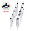 3/5ml Without Needle Plastic Small Syringe Hydroponics Analyze Measuring Nutrient Syringes Pet Feeding Glue Fluid Kitchen Tool 1