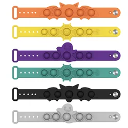 Juguetes Pop antiestrés para niños, muñequera antiestrés Kawaii para niños