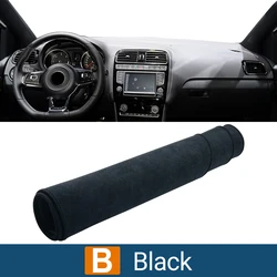 Premium Car Dashboard Sun Shade Pad Accessory (B Black)