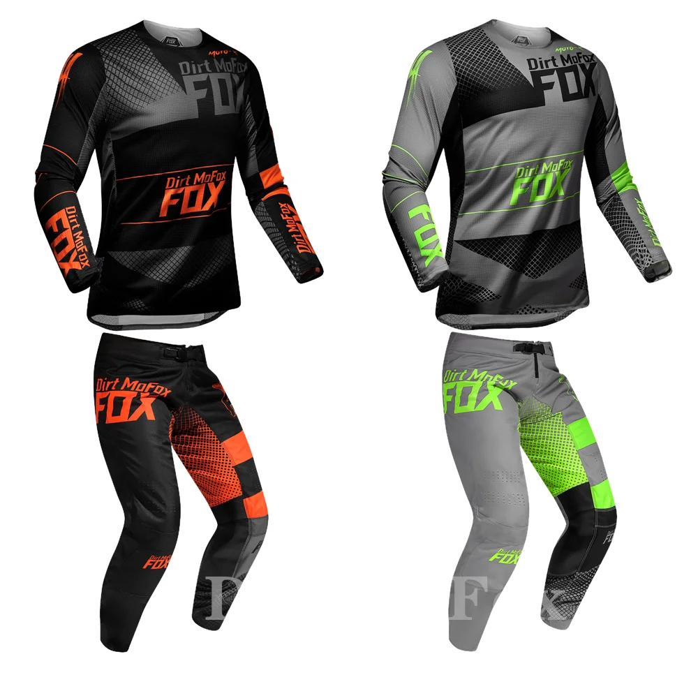 MTB ATV MX Combo Cycling Pants Motocross Suits Cycling Travel Outdoor Kits Mountain Woodland Motocross Riding