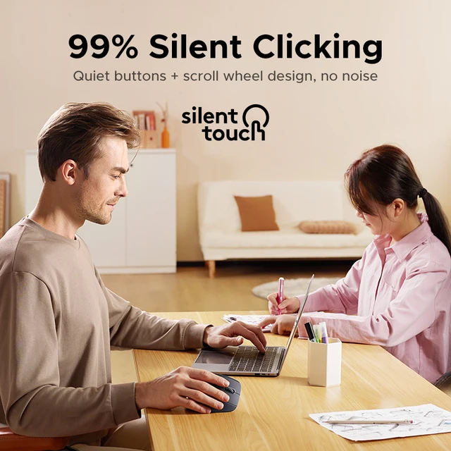 Souris Verticale UGREEN – Sans Fil 2.4G, 4000 DPI, 6 Boutons Silencieux, PC & Mac 4