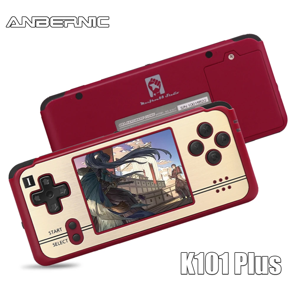 Anbernic Revo K101 Plus Tasche Handheld Spielkonsole 3 Zoll TFT 