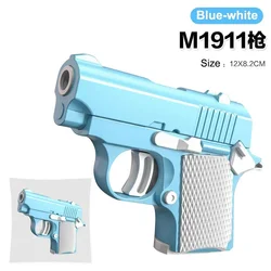 3D Gravity Printing Toy Gun - Stress Relief & Decompression Toy (Blue)