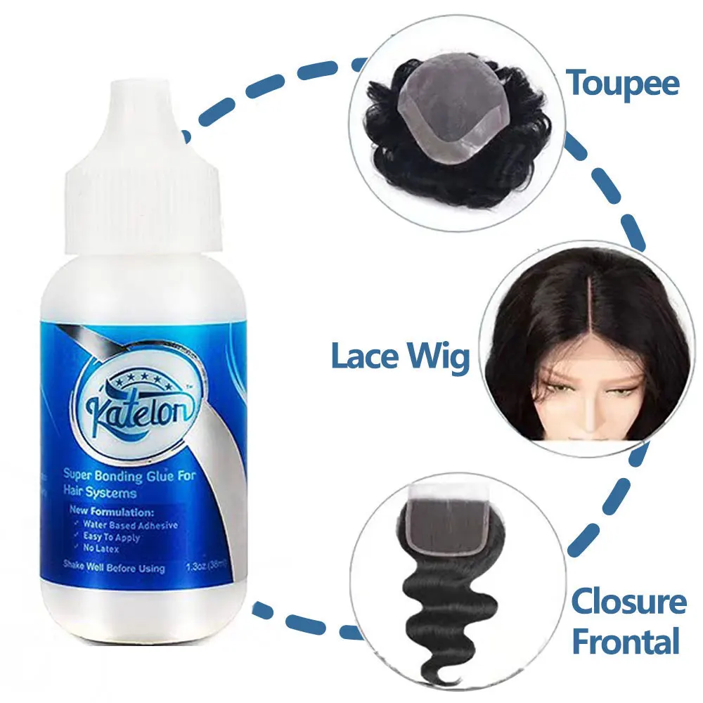 Waterproof Wig Glue Lace Front Wig Remover Wax Stick Lace Tint Spray