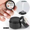 5ml Solid False Nail Tips Gel No-Flowing Transparent Clear Adhesive Rhinestone Patch Gel Tips Nail Extension Bond UV Nail Glue & 1