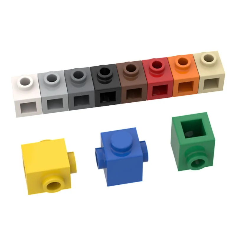 

10Pcs MOC Parts 47905 Brick Special 1 x 1 with Studs on 2 Sides Compatible Bricks DIY Building Block Particle Kid Brain Toy Gift