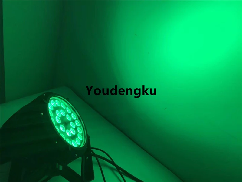 8 pieces night club outdoor lights waterproof par led dmx 24x18w rgbwa uv outdoo