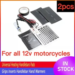 Heated Grips Motorcycle Grip ATV Motorcycle Motocross Accessories Heated Grips Inserts Handlebar Handle Hand Warmers Universal