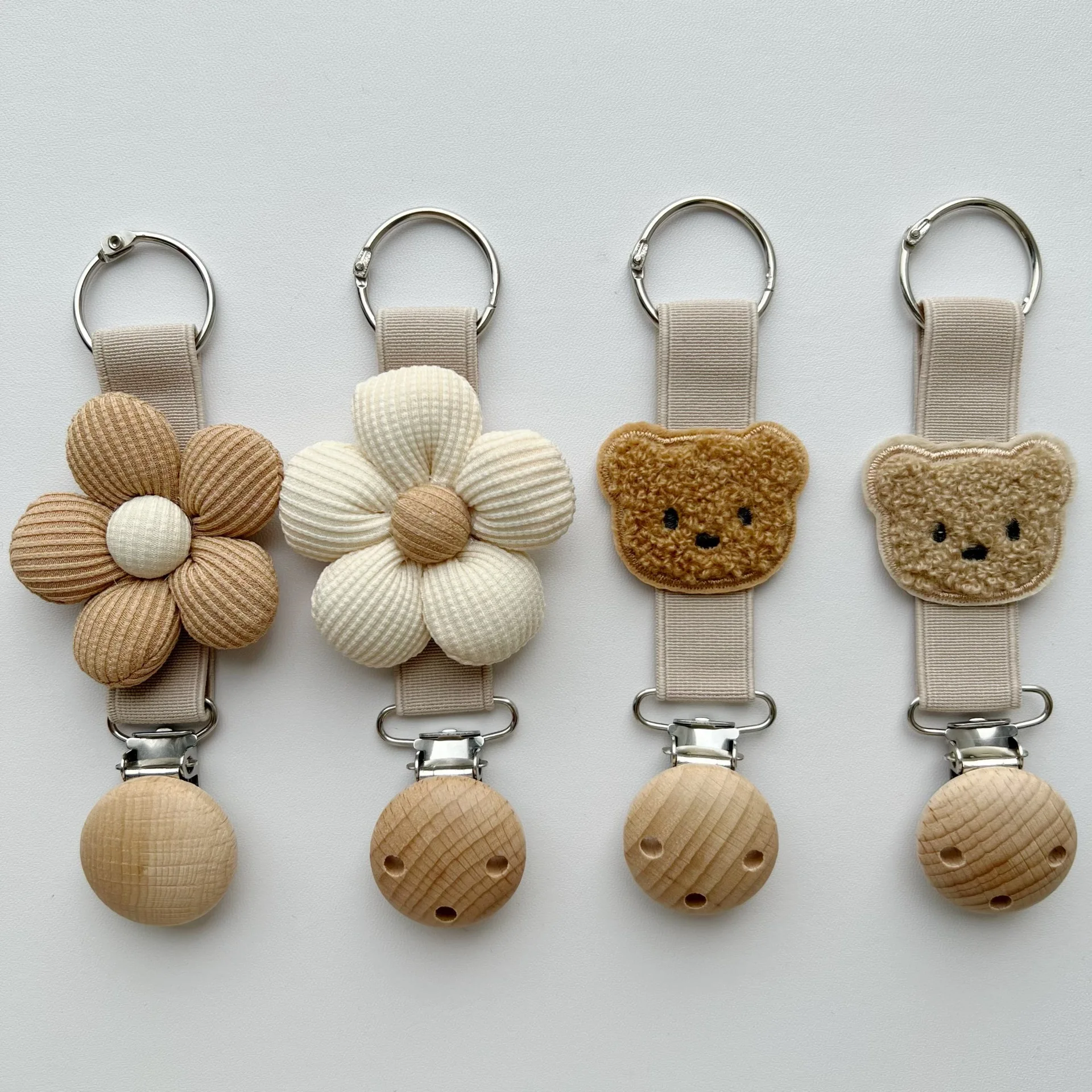 Description Picture 3 of itemins summer outing hat storage clip stroller multi-function storage clip baby hanging saliva towel clip