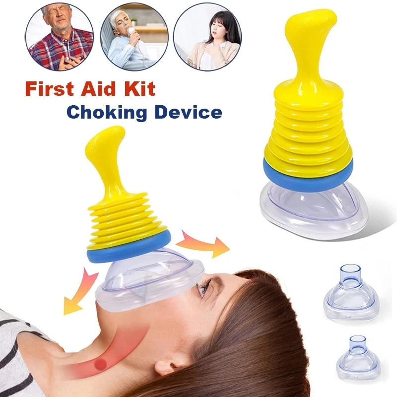 Vital Capacity Breathing Trainer Choking First Aid Breathing Mask