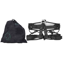 

Outdoor Rock Climb Half Body Waist Support Climbing Harness Rappelling Work Safety Belt for Mou Climbing Harness