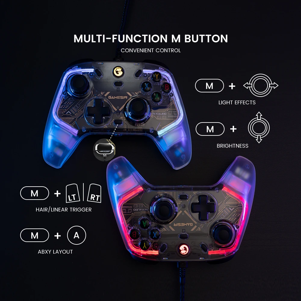 GameSir Kaleid   е  Ʈѷ, Ȧ ȿ 帮Ʈ , ٵ ġ PC  ȵ̵ TV ڽ, T4