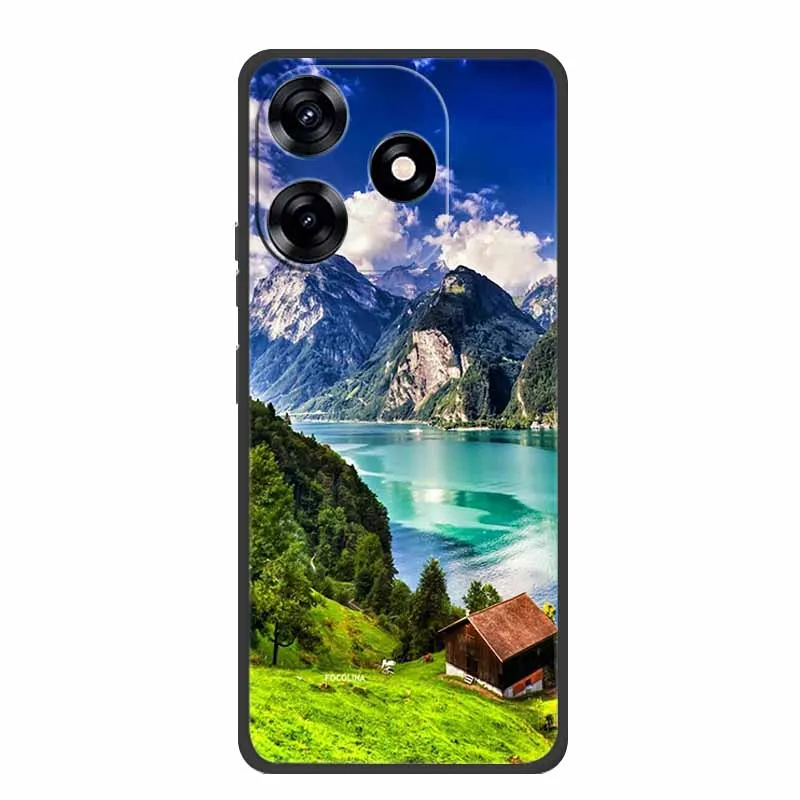 Enhanced Shockproof Black Silicone Phone Case - Stylish & Durable Back Cover Coque