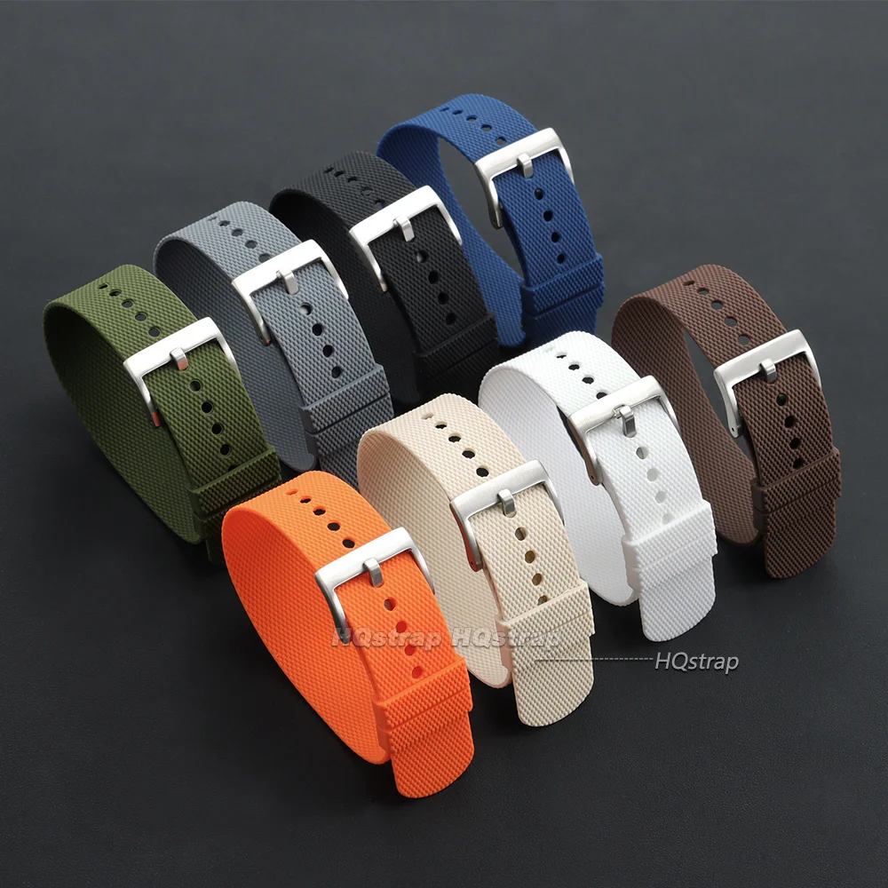 Premium Silicone Sport Watch Strap - Universal Waterproof Wrist Band Accessories