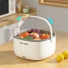 Fruit Vegetable Cleaning Machine Portable Household Use Fruit Meat Vegetable Washing Machine for Removing Pesticide Residues 4