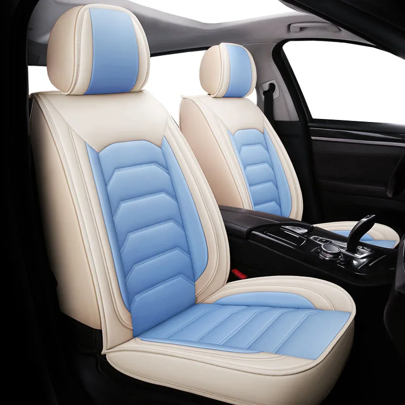 

Leather car seat cover for Volvo XC40 XC60 XC70 XC90 V40 V50 V60 V70 V90 S60 S60L S80 S90 SsangYong Korando Actyon Rexton Chairm