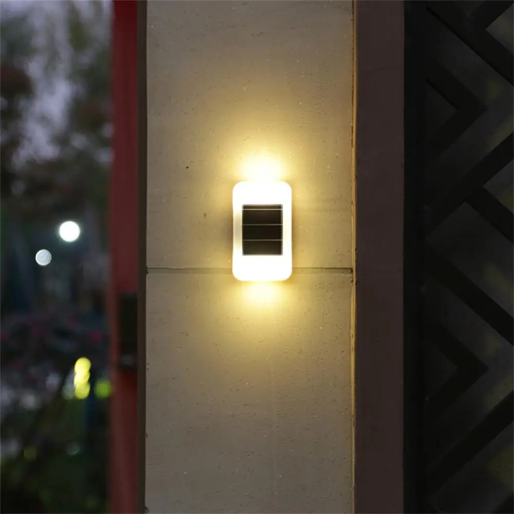 

Solar Wall Lights Outdoor Solar Lamp Waterproof Motion Sensor Solar Powered LED Wall Lights Garden Decoration Lighting