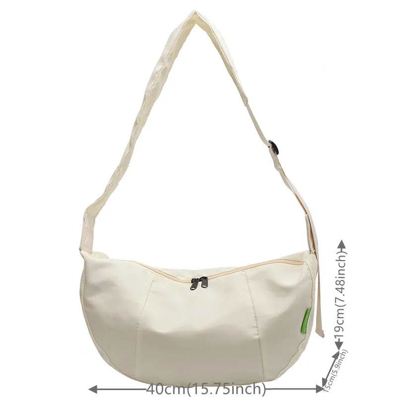 Women Crossbody Canvas Bags New Trend Leisure Shoulder Bag For Women Casual Small Handbag Mini Clutch Pouch Female Shoulder Bag