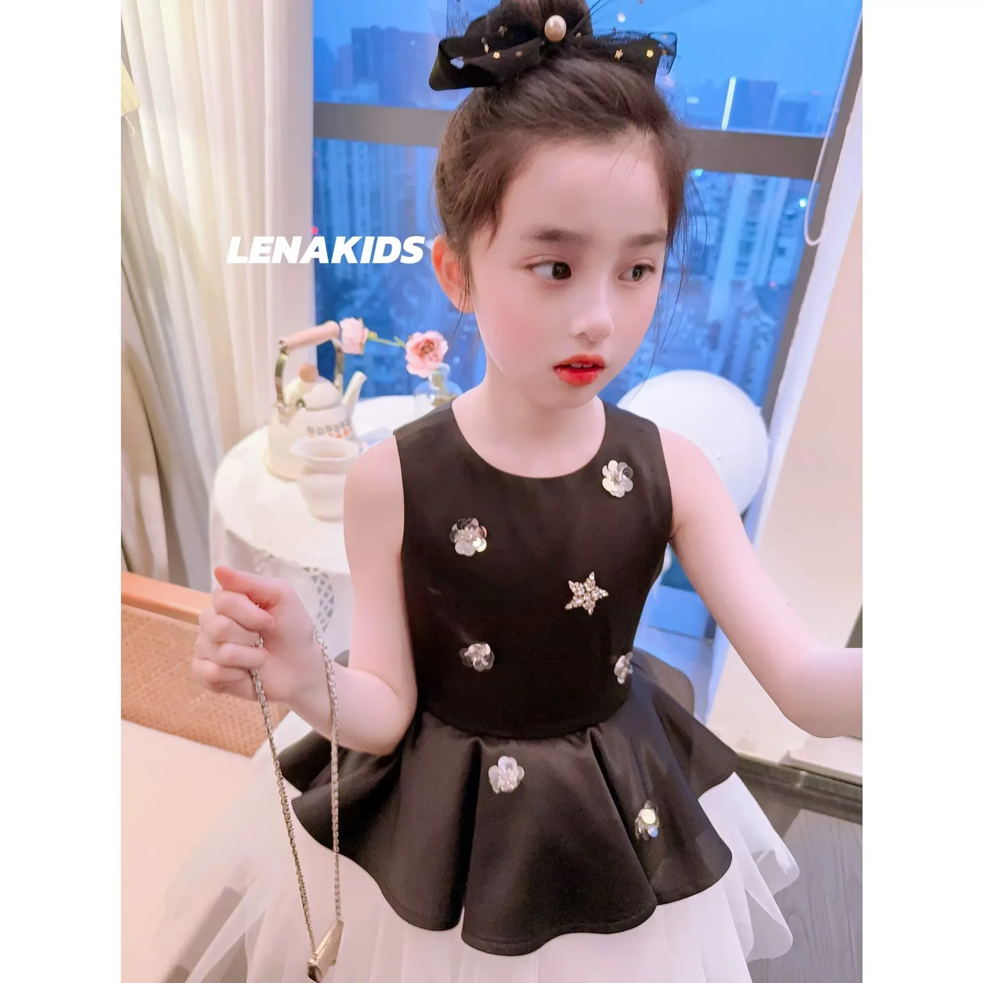 Girls Casual Dresses Sweet toddler girls summer dress new style children clothing summer dresses girl clothing thin