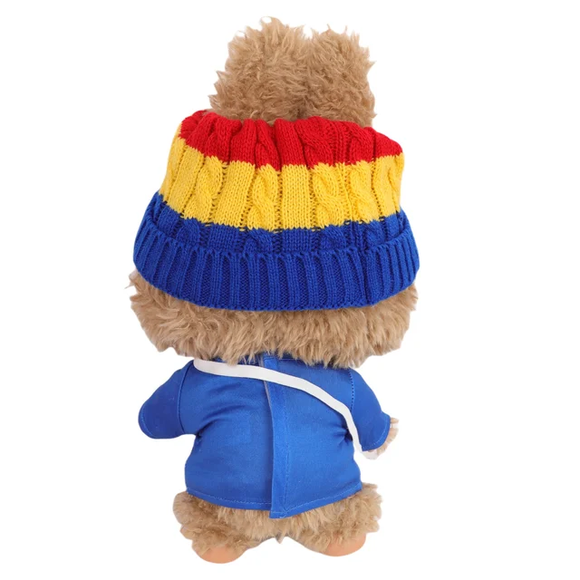 Labubu 38-40cm Big Doll Clothes Set – Cute Cartoon T-Shirt, Bag & Hat Outfit for V3 Cotton Toy, Perfect Gift 6
