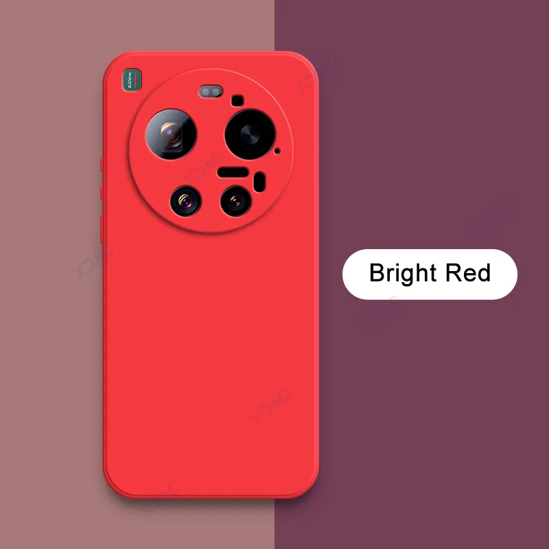 Premium Double Layer Liquid Silicone Phone Case with Soft Square Design - Enhanced Protection Armor Housing