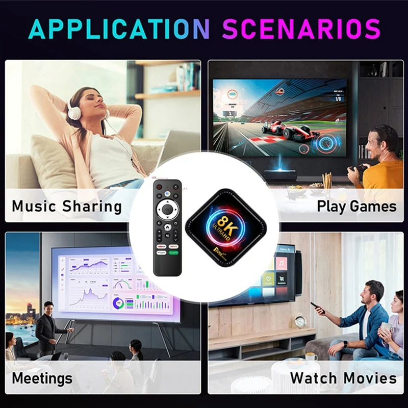 스마트 TV 박스, 안드로이드 13, 8K HD, 2.4G 및 5G 와이파이 미디어 플레이어, 미니 셋톱 박스, TV98, RK3528
