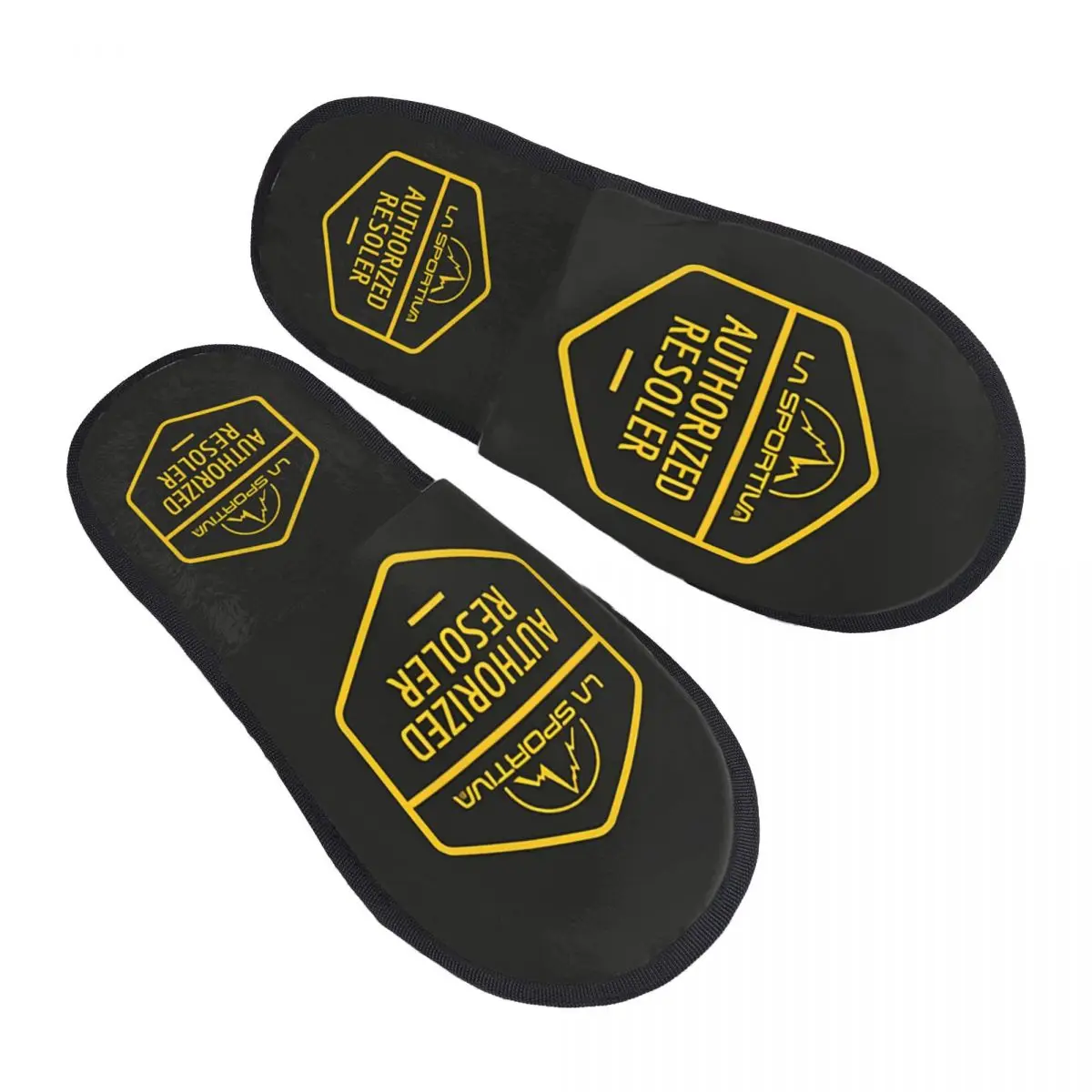 

Custom La Sportiva Logo Memory Foam Slippers Women Comfy Warm House Slippers