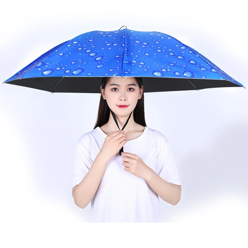 8 Stück Regenschirm Hüte 69cm - Faltbar Mit UV-Schutz Für Outdoor