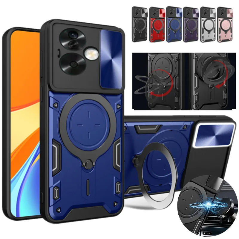 Shockproof Kickstand Protective Cover with Lens Protection