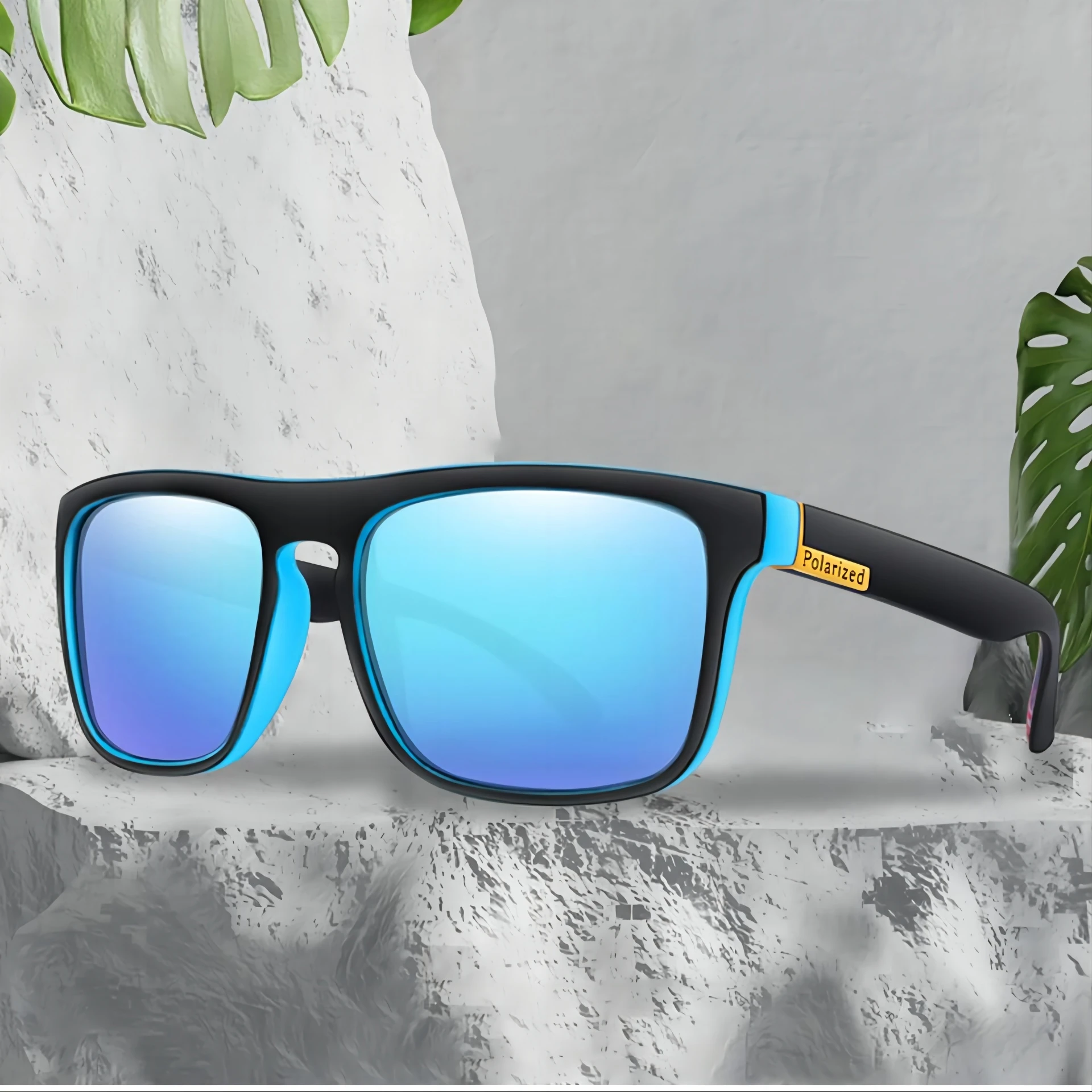 Polarized Fishing Vintage Sunglasses Fishing Glasses Fashion New Goggle Sunglasses Vintage Mens Driving Cycling Glasses Shade Sun Outdoor Trend