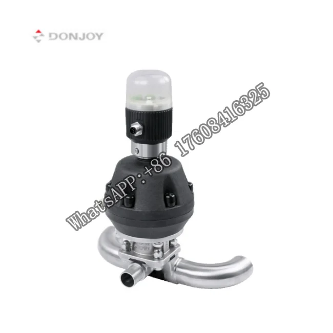 

DONJOY 316L sanitary u type diaphragm valve pneumatic diaphragm valve diaphragm valve