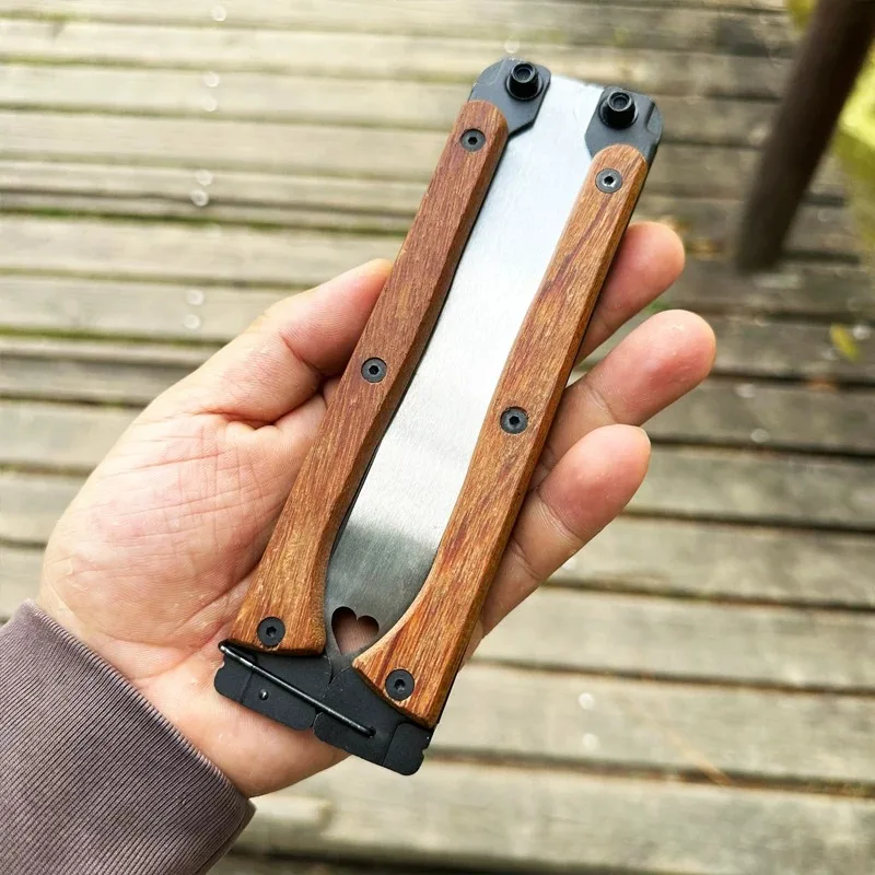 Japanese Woodworking Saw Woodworking Tools With Double Edges Can Achieve Smooth and Accurate Cutting Foldable Practical Saw folding saw hand saw