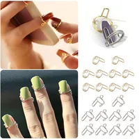 Nail Rings Non Tarnish 10pcs Adjustable No Glue No Women Gift Ring Set For Halal Nails Decoration Vintage Adjustable Rings 1