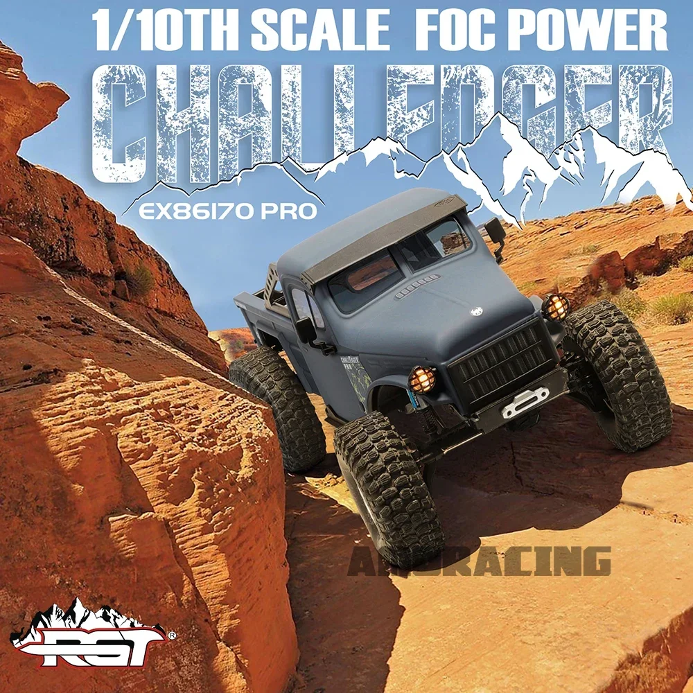 RGT CHALLENGER EX86170 PRO FOC Brushless Power 1/10 RC Electric Remote Control Model Car Rock Crawler Adult Kids Toys 4