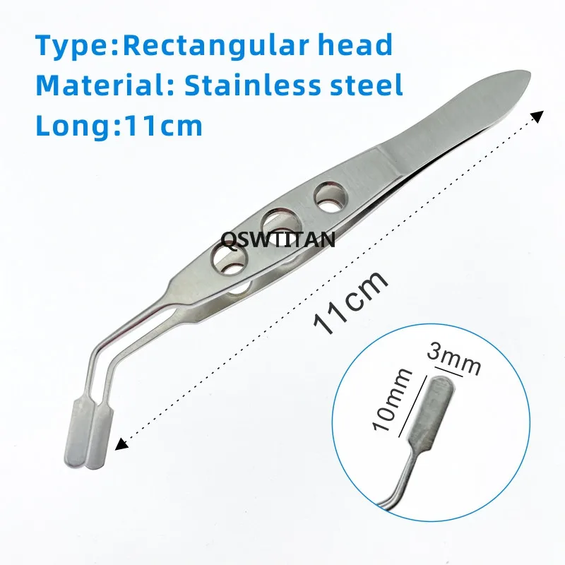 Description Picture 5 of itemOphthalmic Massage Forcep eye plastic surgery Tweezers Ophthalmic Surgical Forceps eyelid Tools