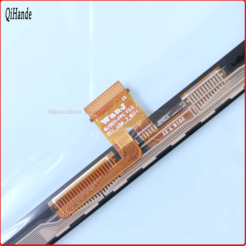 Painel Touch Screen para Alcatel Sensor de Vidro Tablets Digitalizador Wifi Tab 1t 8067 8068 Wj1901-fpc V5.0 Tcl _ U3a _ _ Wifi Polegadas 9009g Novo - Imagem 3