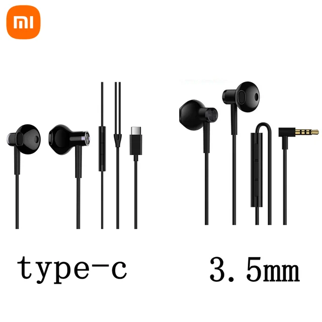Audífonos Auriculares Con Cable Tipo C Color Negro