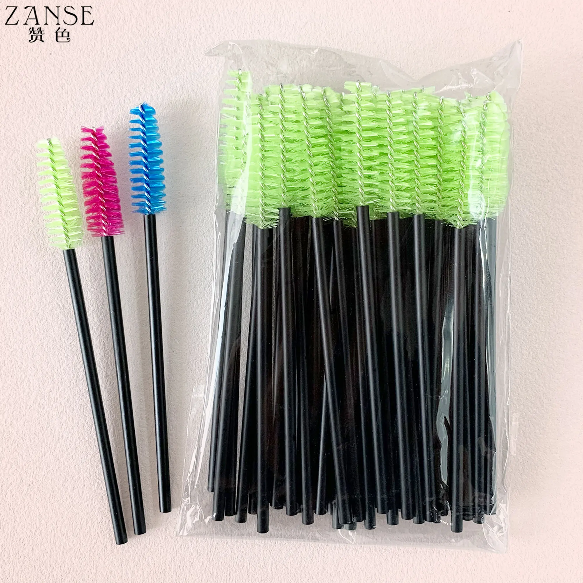 Eyebrow Brush Mascara Wands Applicator Lash Makeup Brush Lash Extension Supplies Disposable