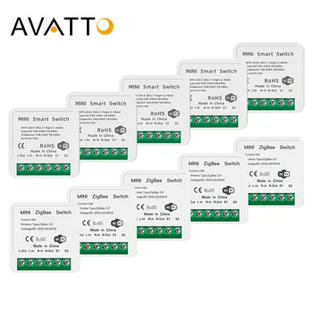 AVATTO 투야 와이파이 DIY 스위치, 양방향 제어, 스마트 홈 자동화, 조도 조절 릴레이 모듈, 알렉사 구글 홈 앨리스로 작동