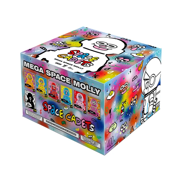 POP MART MEGA SPACE MOLLY 400% JON BURGERMAN SPACE CADETS Series
