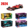 New 2024 Bburago F1 1:43 Bwt Alpine A524 Two Color Blue Pink Alloy Miniature Diecast Model #10 #31 Formula Car Model Toys Gift 1