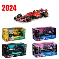 New 2024 Bburago F1 1:43 Bwt Alpine A524 Two Color Blue Pink Alloy Miniature Diecast Model #10 #31 Formula Car Model Toys Gift 1