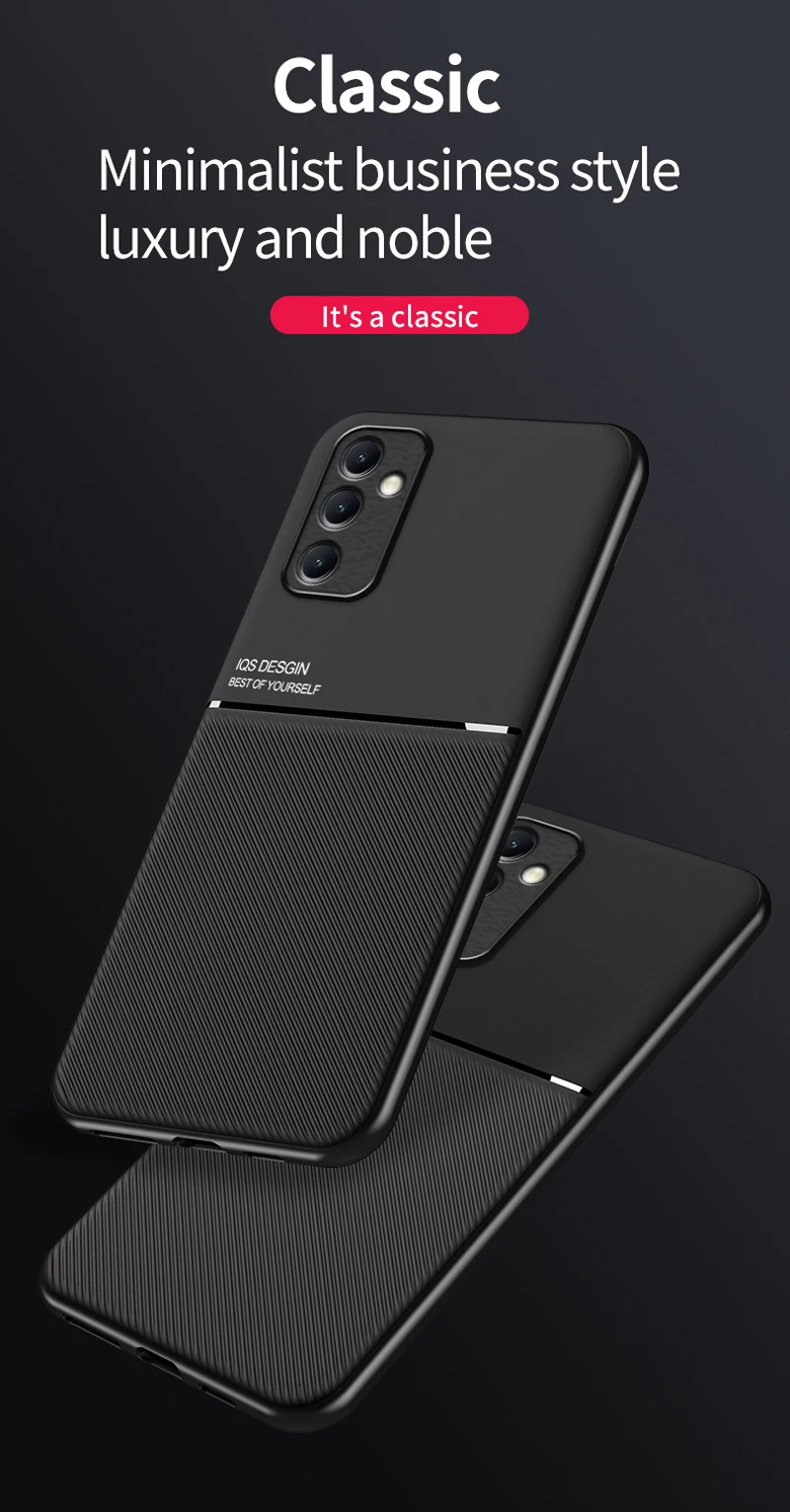 Bilfodral i läder för Samsung Galaxy A54 A34 A33 A14 A52 5G A51 A71 4G A50 S23 S22 S21 Ultra Plus S10E S10 S9 S8 Note 10_voghion.com