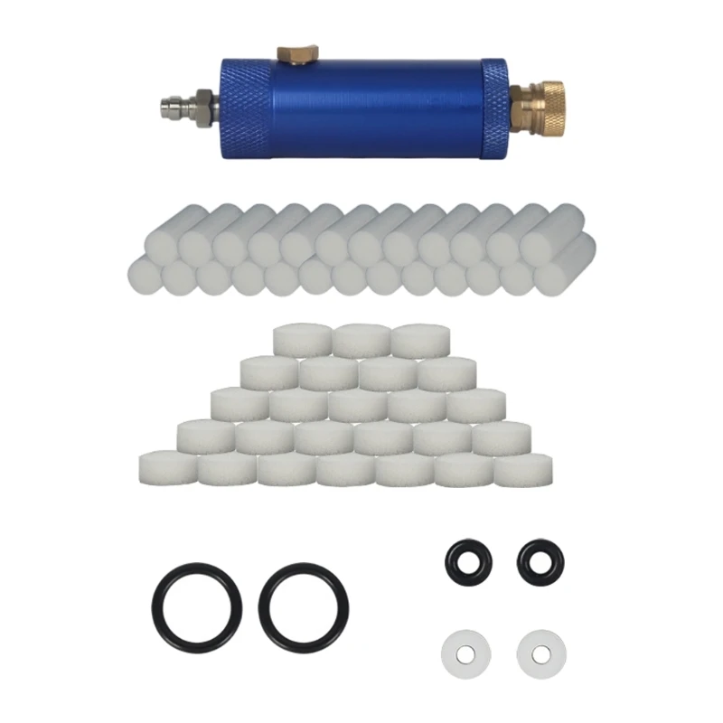 Air Compressor Water Oil Separator 30Mpa High Pressure Air Filter Quick Disconnect Water Separator Regulator Enduring