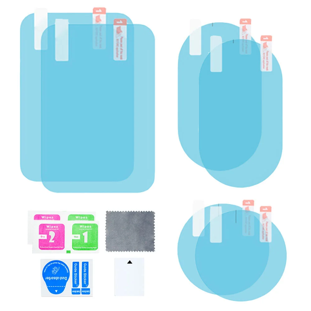 Window Film Car Trunk Sticker Car Rainproof Film Anti Fog Car Sticker Mirror Window Clear Film Rain Proof Waterproof Auto Sticker Accessories