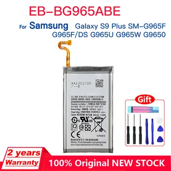 Batteria originale per telefono cellulare 3500Mah per Samsung GALAXY S9 Plus S9plus G9650 S9 + G965F EB-BG965ABE Batterie + Strumenti